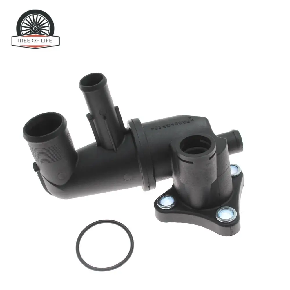 25650-02801 25611-02801 2565002801 2561102801 per Hyundai Getz Click 2002-2010 alloggiamento termostato flangia acqua refrigerante