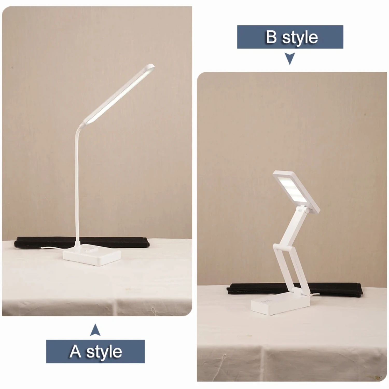 New LED  Dimming Desk Table Lamp USB Charging Reading Eye Protection Bed Light Learning  Lighting