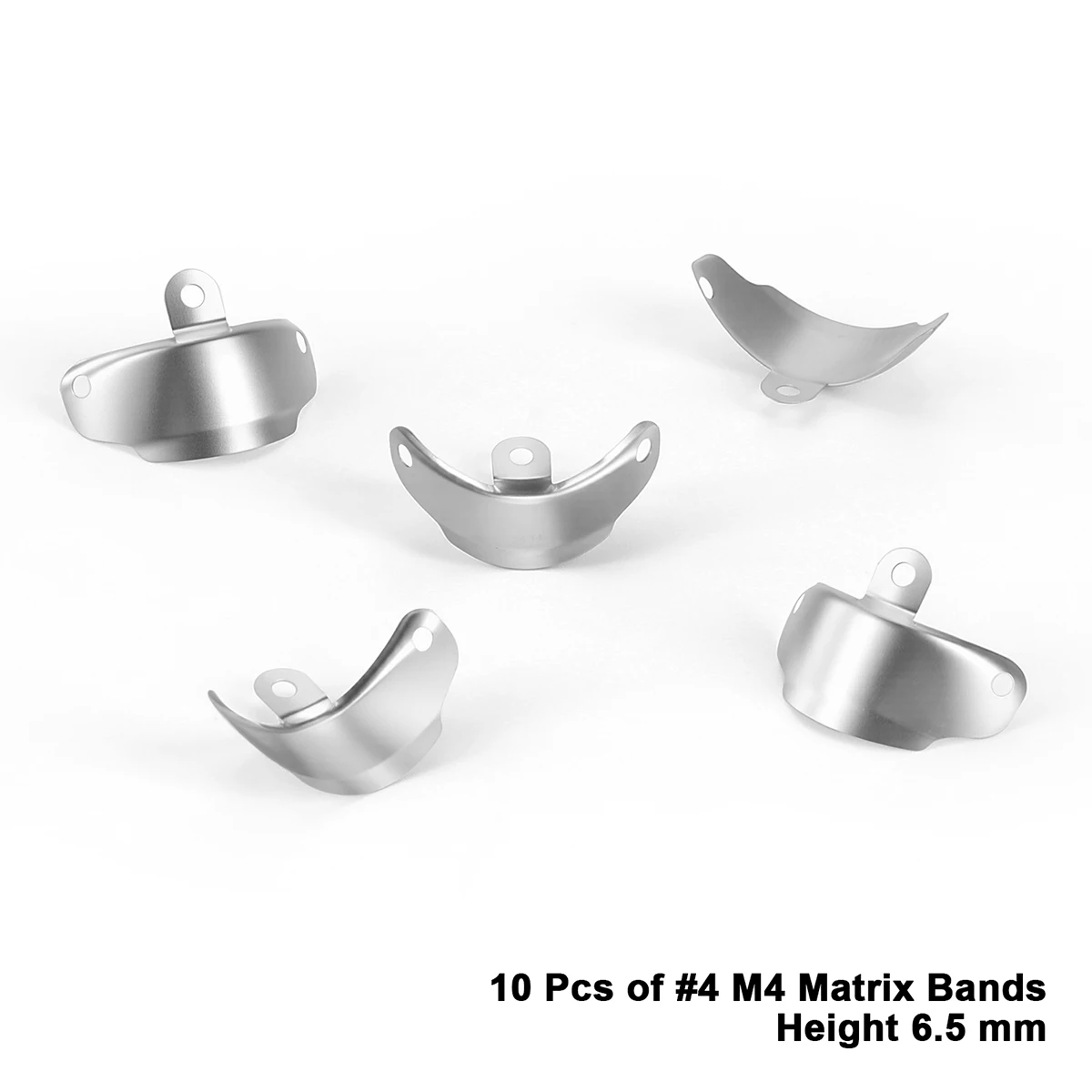 AZDENT Dental-Sektionsmatrixsystem, konturierte 50-teilige Matrixbänder M4, universeller Klemmring R7, NiTi D3 Set für Zahnmedizin – Detail 10