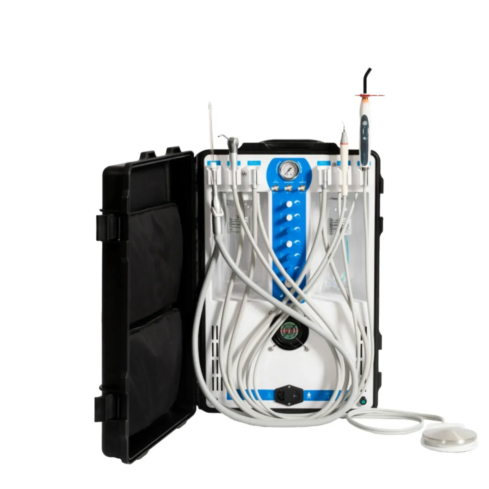 Pet Clinic Animal Hospital Multi-function Cart Design Veterinary Den tal Equipment Unit And Station With Scaler And Compressor