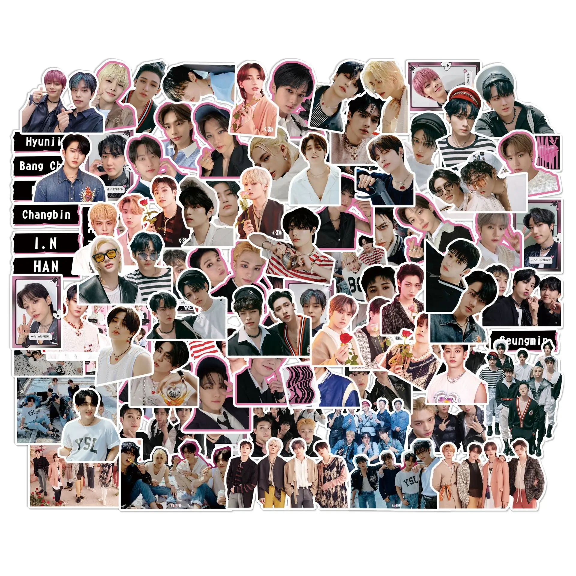 

2026 50pcs Stray Kids Sticker Skzoo Sticker Music Group Do It New Album Ipad Water Cup Graffiti Decorative Sticker Gift Spot