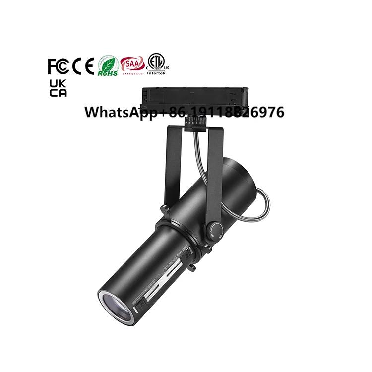 

Museum Series Led Cob Color Adjustable Track Light Lighting Focus Cob Led Track Lights Adjustable Dimmable Led Track System 30W