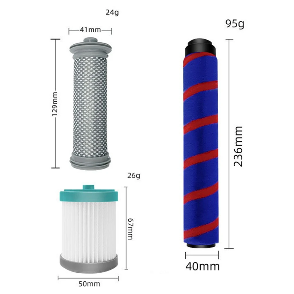 BBNV-для Tineco A10 A11 Hero A10 A11 Master PURE ONE S11 S12 PWRHERO11 Беспроводная вакуумная роликовая щетка Предварительный фильтр Hepa