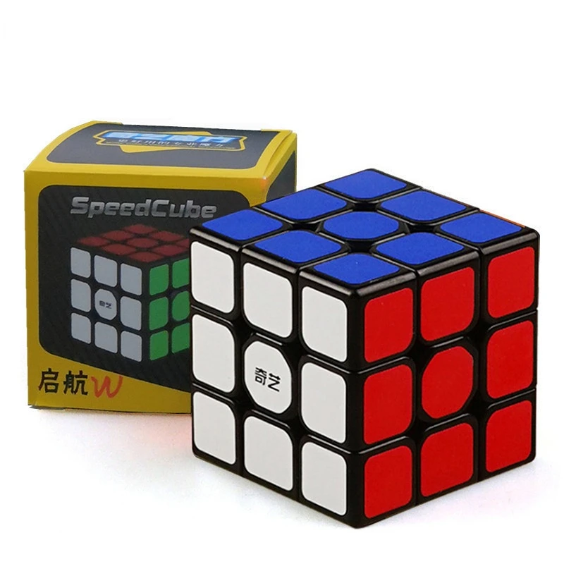 Qiyi Warrior S 3x3 Magic Cube Colorful Stickerless Speed Cube Antistress 3x3x3 Learning Educational Puzzle 3x3 Cubo Magico Toy