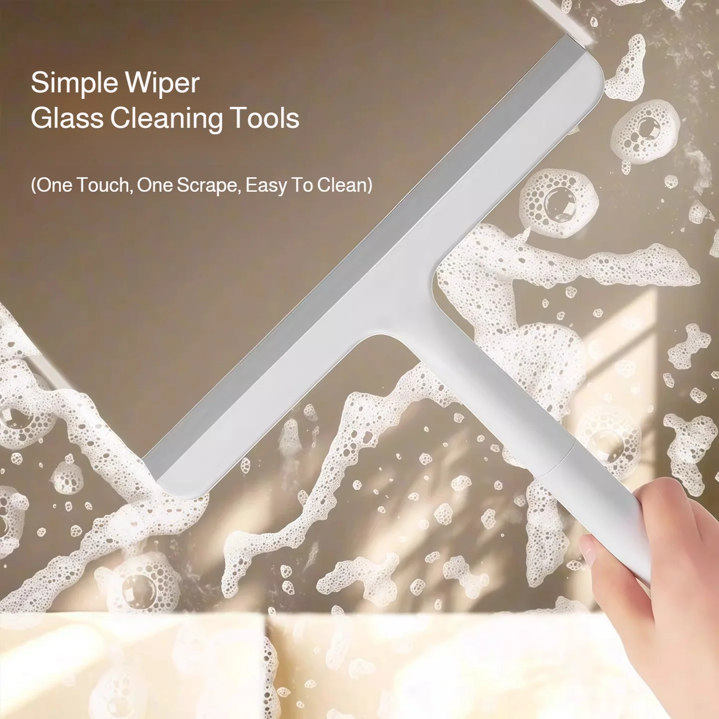 Espátula de Silicona con Mango - Glass Cleaner Streak reseña y precio