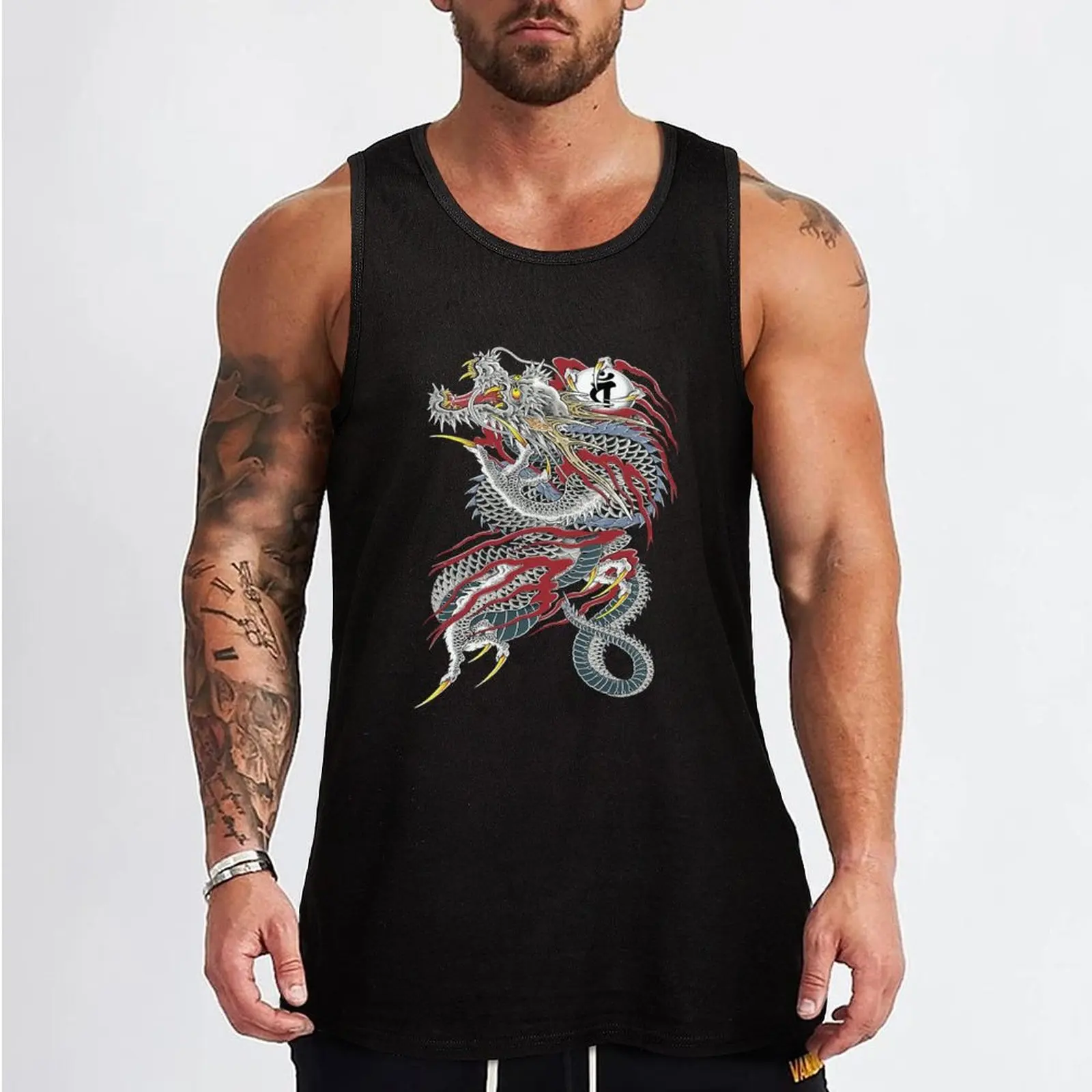 Kiryu kazuma dragon of dojima (yakuza) Tank Top summer clothes men 2025 gym clothes man t-shirts for men clothing men