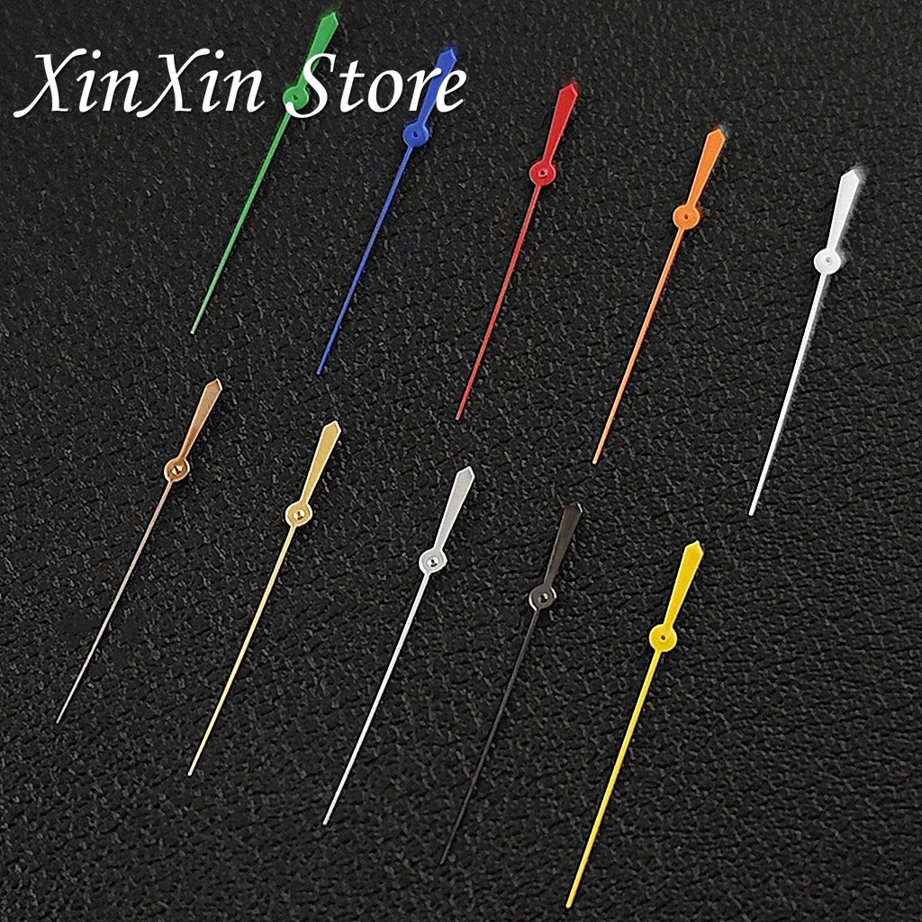 NH35 Aquanaut Needles Second Hands Watches Pointers 13.5MM Gold Gun Rose Gold Red Watch Hands For NH34 NH35 NH36 4R 7S Movement