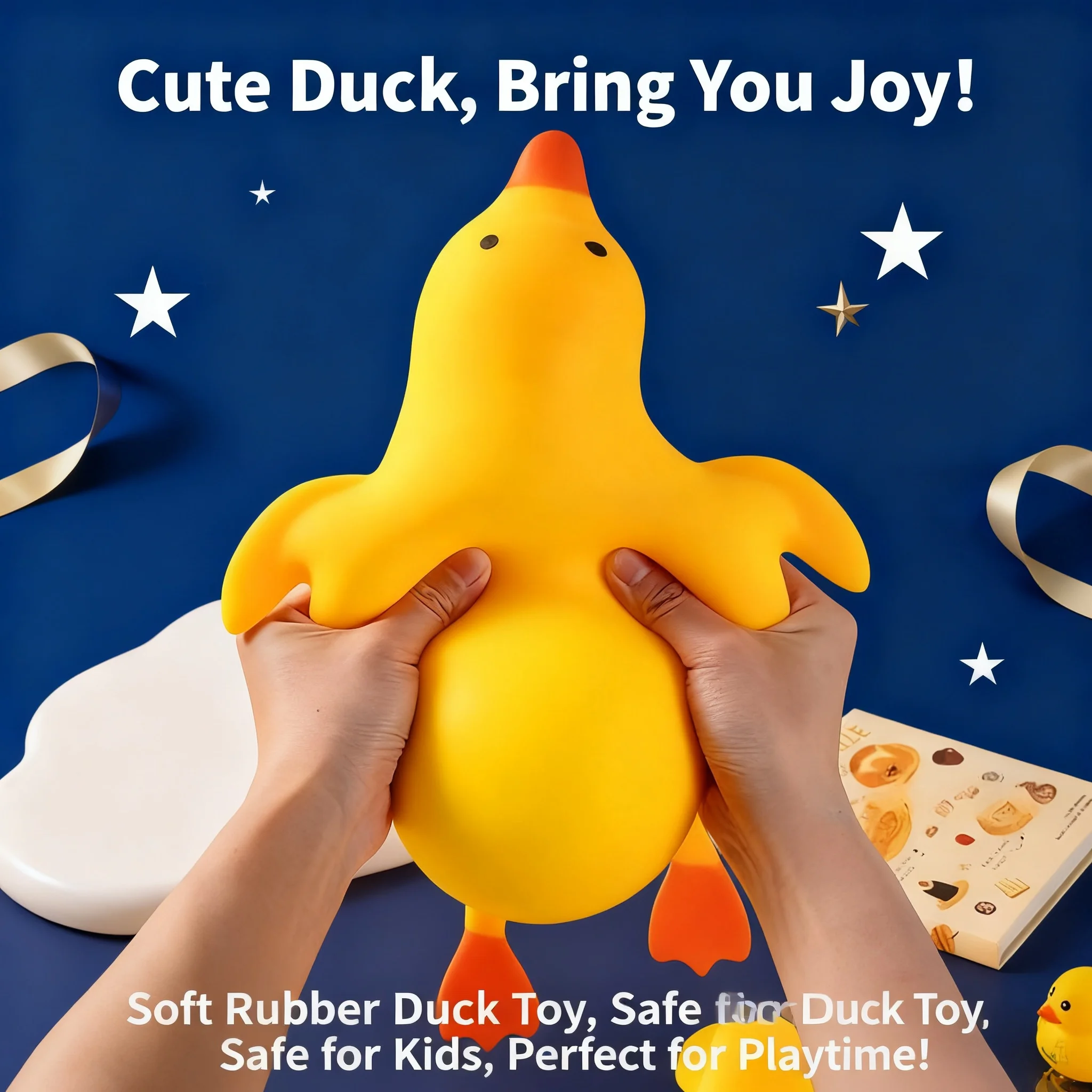 

Squishy Antistress Duck Goose Fidget Toys Cute Stretch Decompression Animals for Kids Adults Vent Best Gift Friends