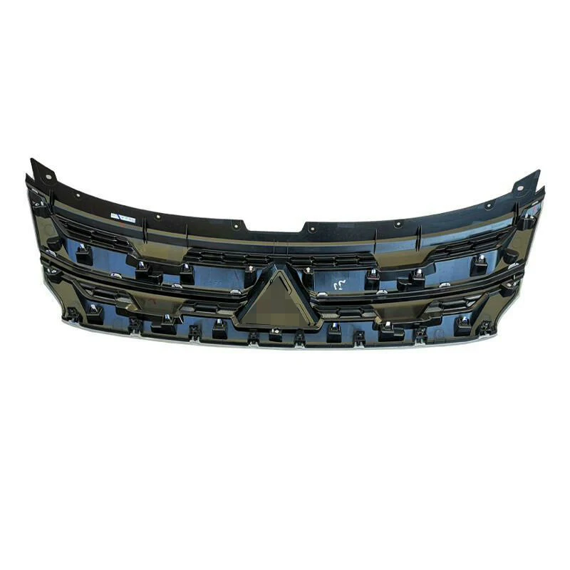 FIT For Mitsubishi Outlander Sport ASX For Mitsubishi RVR 2020 2021 2022 chrome Front Center Mesh Grille Grill Replace assembly