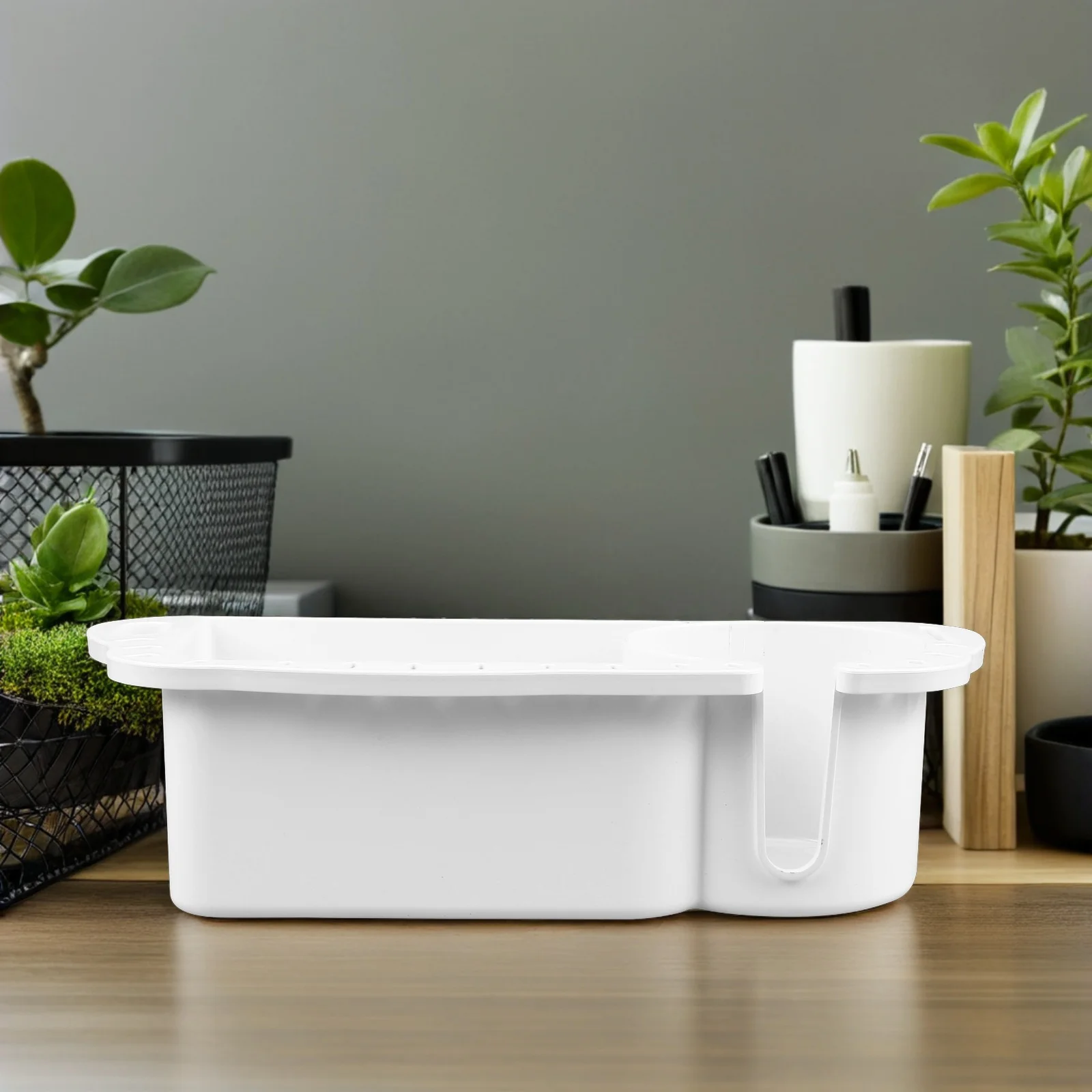 صندوق تخزين أدوات صيد السمك متعدد الوظائف منظم قارب يخت Rv معدات صيد الأسماك البحرية تصميم مدمج مقسم متين ومحمول #4