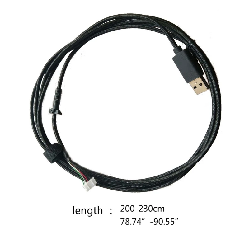 Ersatz-Mauskabel aus robustem, geflochtenem Nylon für die G403 GPRO G102-Maus