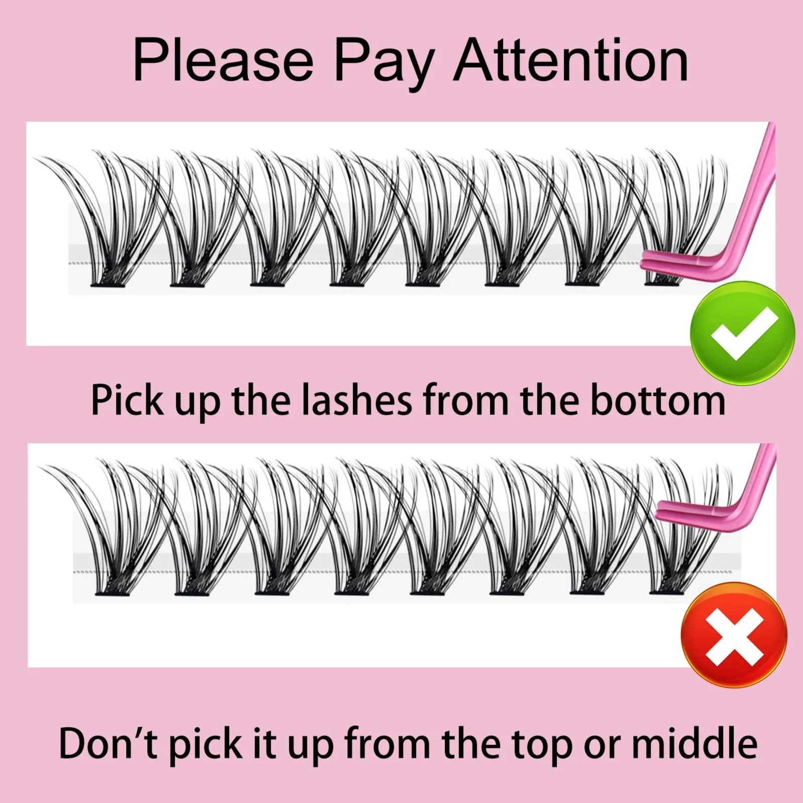 Individual Lashes 8-16mm 200pcs Cluster Lashes Natural Look Mixed Tray DIY Eyelash Extension Volume Lash Clusters Eyelashes 40p image 3