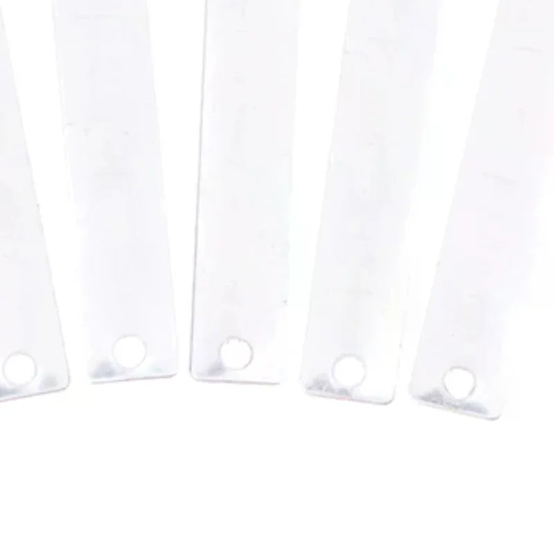 10 PCS Copper Sheet Zinc Electrode Strip Anode For Electroplating Plate DIY Fruit Materials Consumables Strips