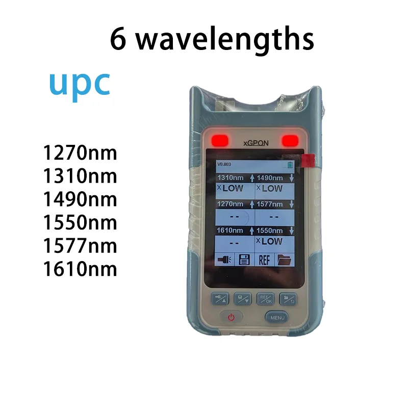 TM581 PON Power Meter SC/APC Glasfaser-Tester ONT/OLT 1310nm/1490nm/1550nm für Anwendung und Betrieb und Wartung von Glasfasernetzwerken TM581 PON Power Meter SC/APC Glasfaser-Tester ONT/OLT 1310nm/1490nm/1550nm für Anwendung und Betrieb und Wartung von Glasfasernetzwerken