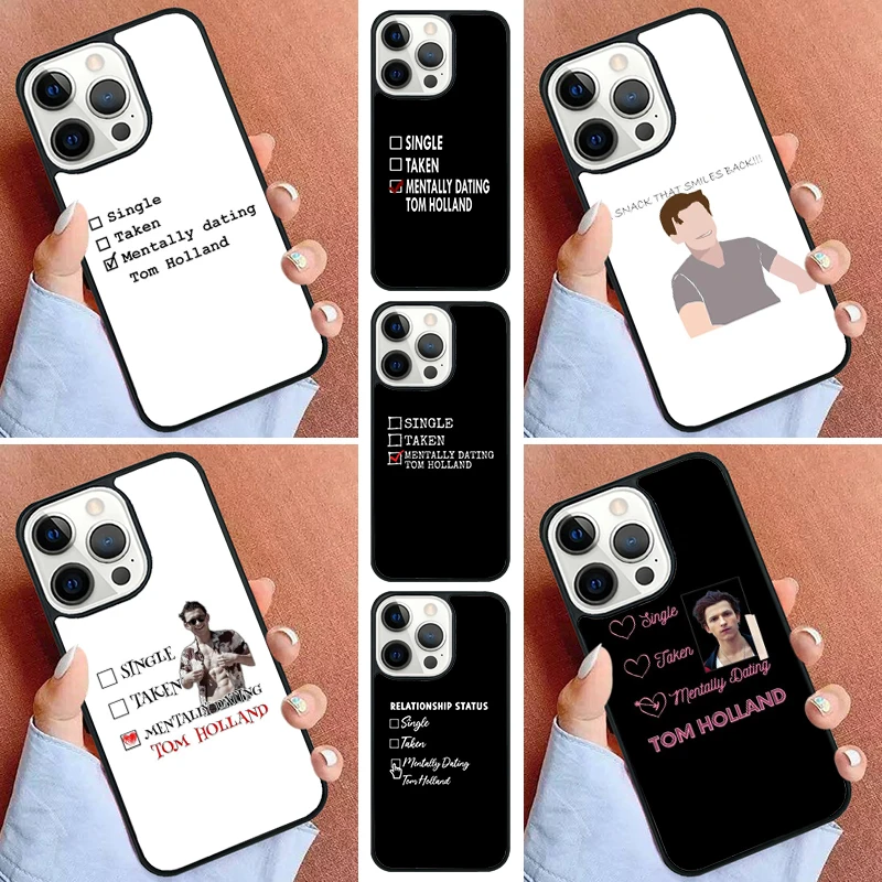 Dating Tom Holland Phone Case For iPhone 16 15 14 Pro max 11 13 12 Mini Max SE 2020 6S 7 8 Plus Cover Capa