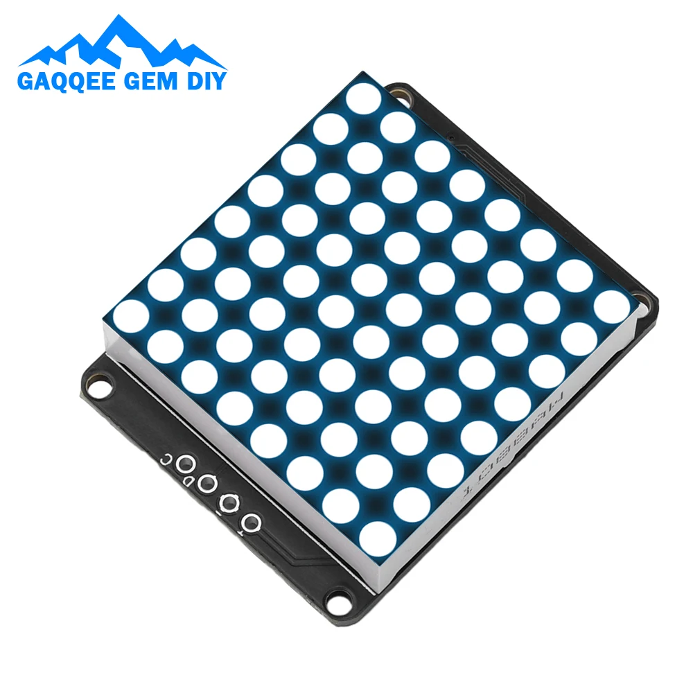 

8X8 LED Matrix Module HT16K33 I2C Interface LED Dot Matrix Module Support Expansion Connection DIY LED Electronic Screen