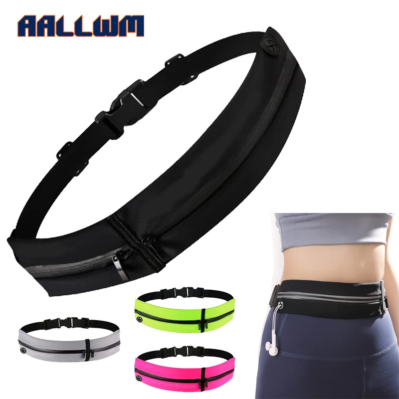 1PCS Running Belt Fanny Pack, Running Waist Pack for Women & Men , Runner Pouch Belt Fitness Workout Bag No-Bounce Adjustable
