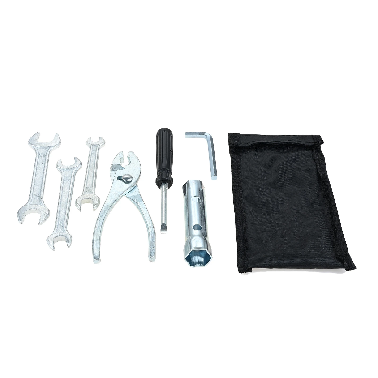 Universal Motorcycle Spark Plug Wrench Socket Tool Kit Screwdriver Sleeve Wrenches Pliers Repair Tool for Most Motorcycle Models