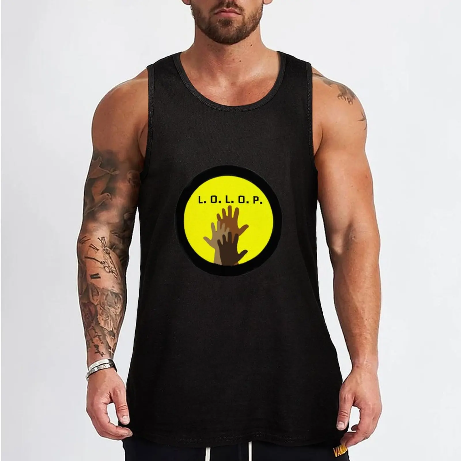 Leaders of Legends Outreach Partnership Tank Top Men's t shirt mens gym clothes gym t-shirts man men clothes