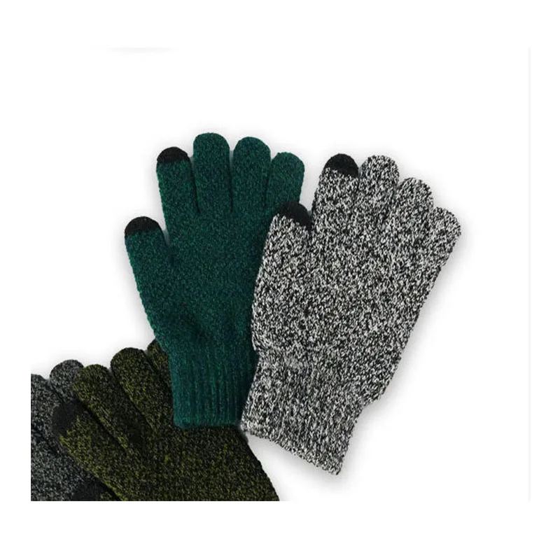 2025 트렌디 겨울 액세서리: 니트 모자, 스카프, 장갑 세트, 푹신한 폼폼 AB 얀 세트, 엄마/아내 선물