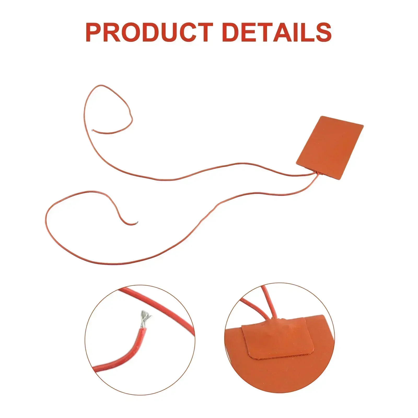 High Quality Hot Sale New Silicone Heating Pad Heat Mat Flexible Waterproof Heading Home Improvement Moisture-proof