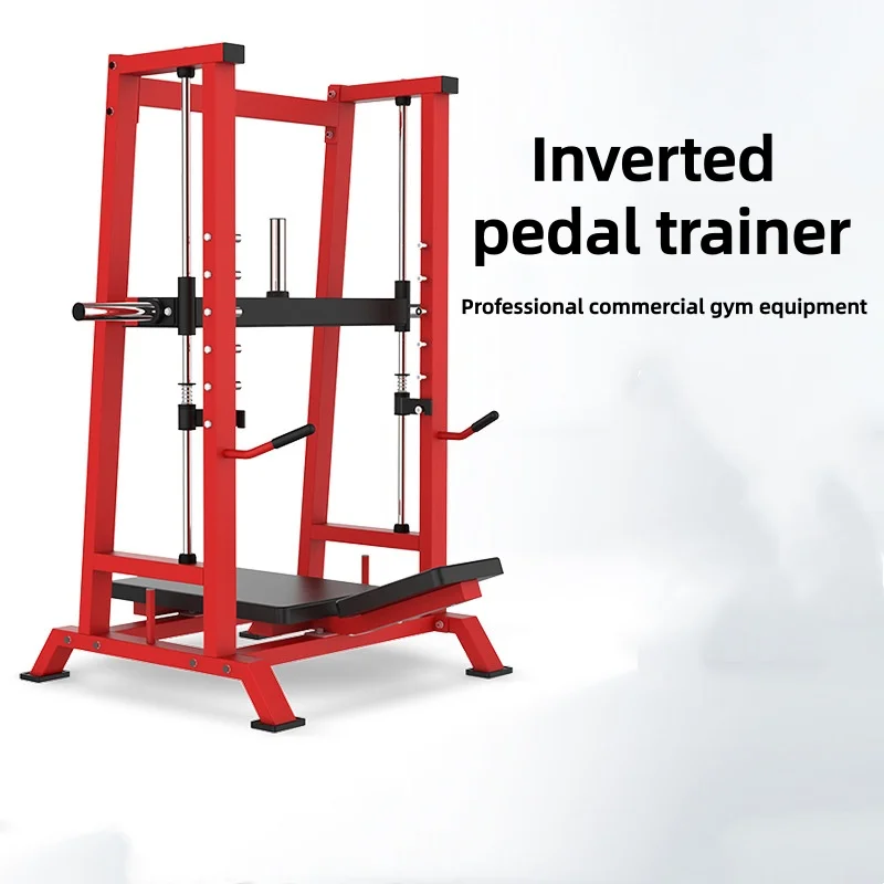 Commercial Vertical Back-pedal Machine Gym Dedicated Leg Machine Standing and Squatting Comprehensive Training Device