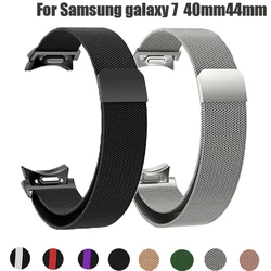 Quick Fit Milanese No Gaps Band for Samsung Galaxy Watch 7 6 5 4 Classic 43mm47mm40mm44mm42mm46mm 5Pro 45mm Magnetic Loop Strap