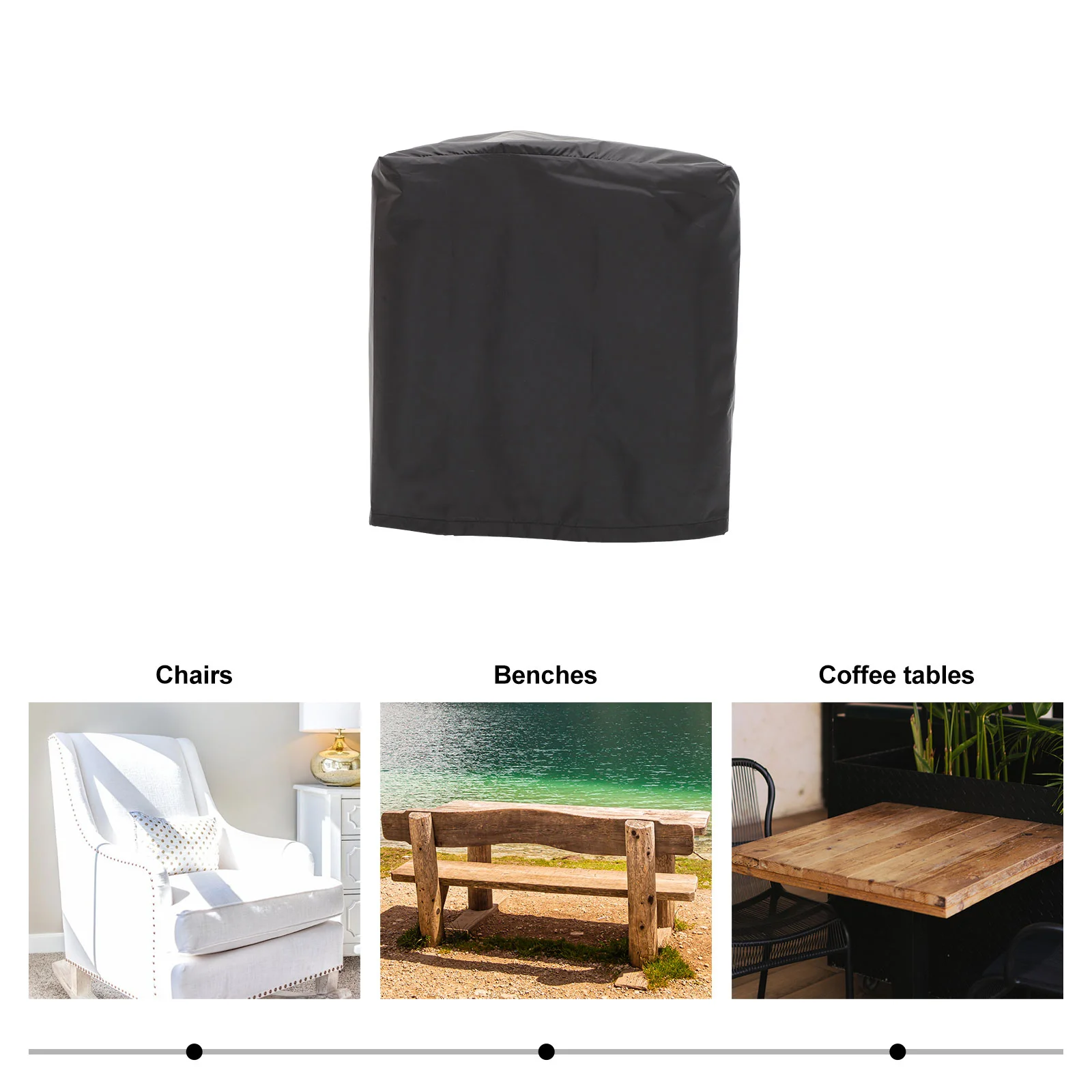 Furniture Dust Cover Patio Table Covers Tablecloths Durable Desk for Garden Tea Couch Waterproof Dustproof Chair