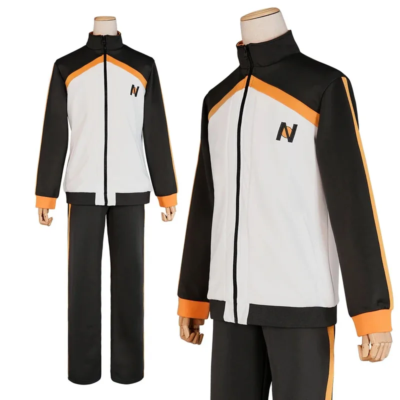 

HOLOUN Re:Life In A Different World From Zero Anime Natsuki Subaru Cosplay Costume Embroidery Full Zip Tracksuit Elastic Pants