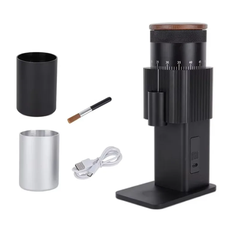 BZ02 OEM One-Touch Automatic Burr Coffee Bean Grinder  Grinding Selection Electric for Household Use