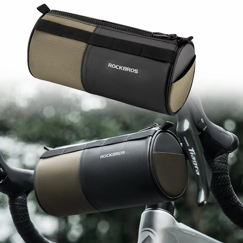 

Bike Handlebar Bag Bicycle Front Bag Storage Bag with Shoulder Strap for Road Mountain Gravel Bike