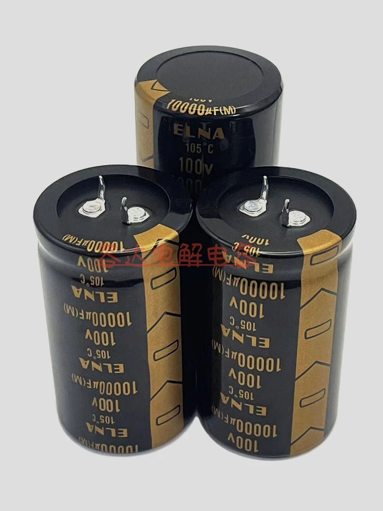 New 100v10000uf electrolytic capacitor Filter audio 10000UF100V Ina ELNA 35X70