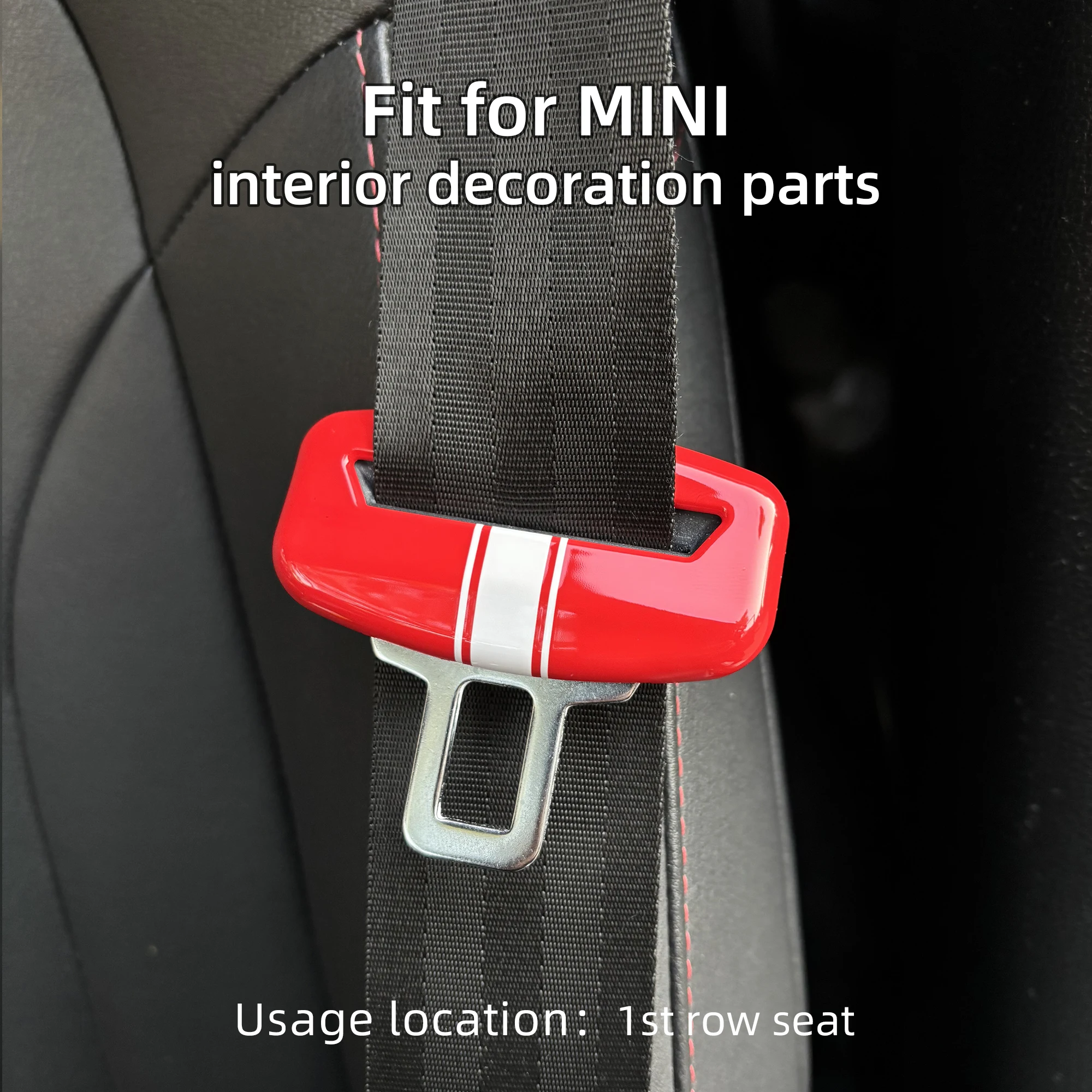 

Стильный аксессуар с пряжкой ремня безопасности для MINI JCW COUNTRYMAN U25, клипса, без повреждений, простая установка, декор интерьера