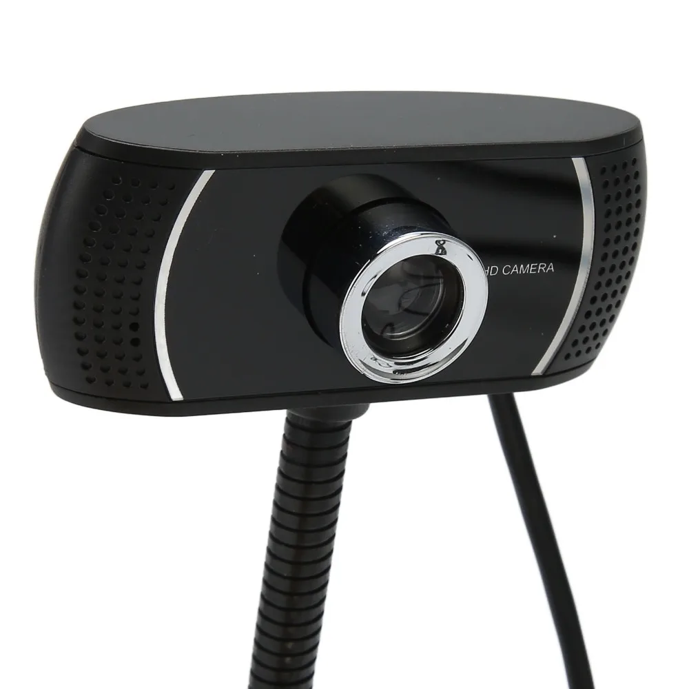 Manual Focus Webcam HD with Microphone Plug and Play 640x480 USB Camera Drive Free Live Streaming Camera Conference Calling
