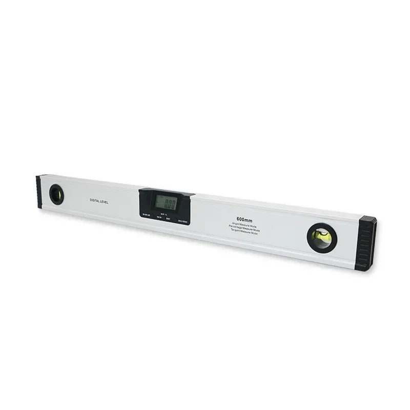 600mm SHAHE Digital Inclinometer Aluminum Spirit Level With Internal Magnets 360° Digital Angle Finder Optional Laser Line
