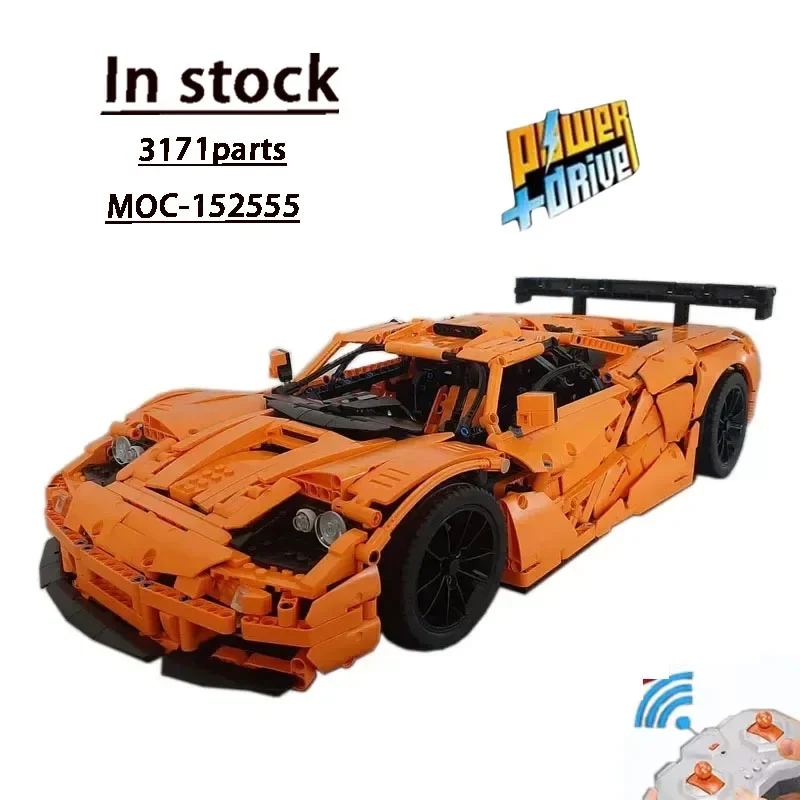 

MOC-152555 New F1 LM Классический гоночный спортивный автомобиль в сборе сращивающийся строительный блок модель 3171 детали конструктор для мальчиков подарок