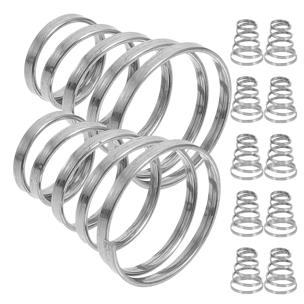 

12Pcs Universal Wheel Hub Skewer Springs Stainless Steel for Bike Quick Release Axle Trainer Machine Parts