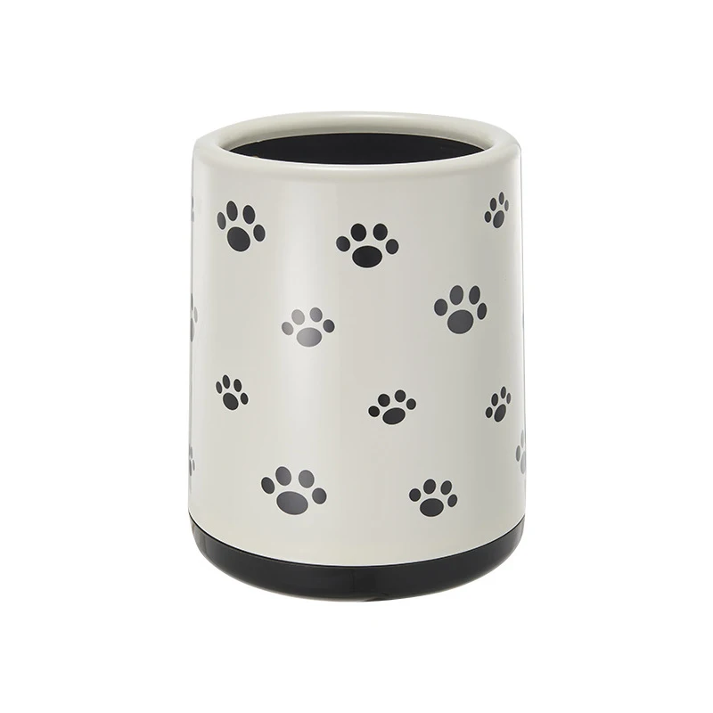 

Household bedside kitchen trash can with high appearance standard, simple design for bedroom toilet, large capacity without lid,