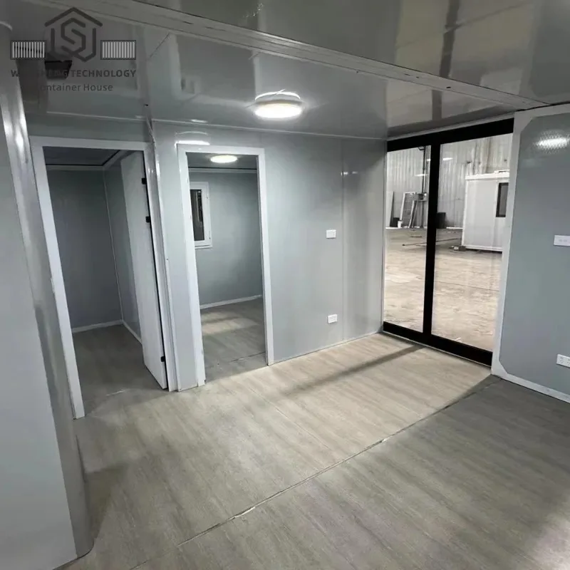 YG Customized 2025 Tiny House Double Wing Expansion Home Folding Box Activity Room Fast Mobile House Double Wing Container Home