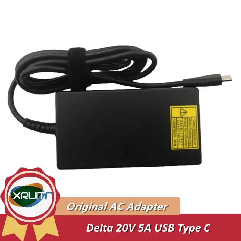 

Original Delta 20V 5A 100W ADP-100XB B USB-C/Type-c AC Adapter Charger For 2023 Framework 13 Pro Laptop Power Supply Genuine OEM