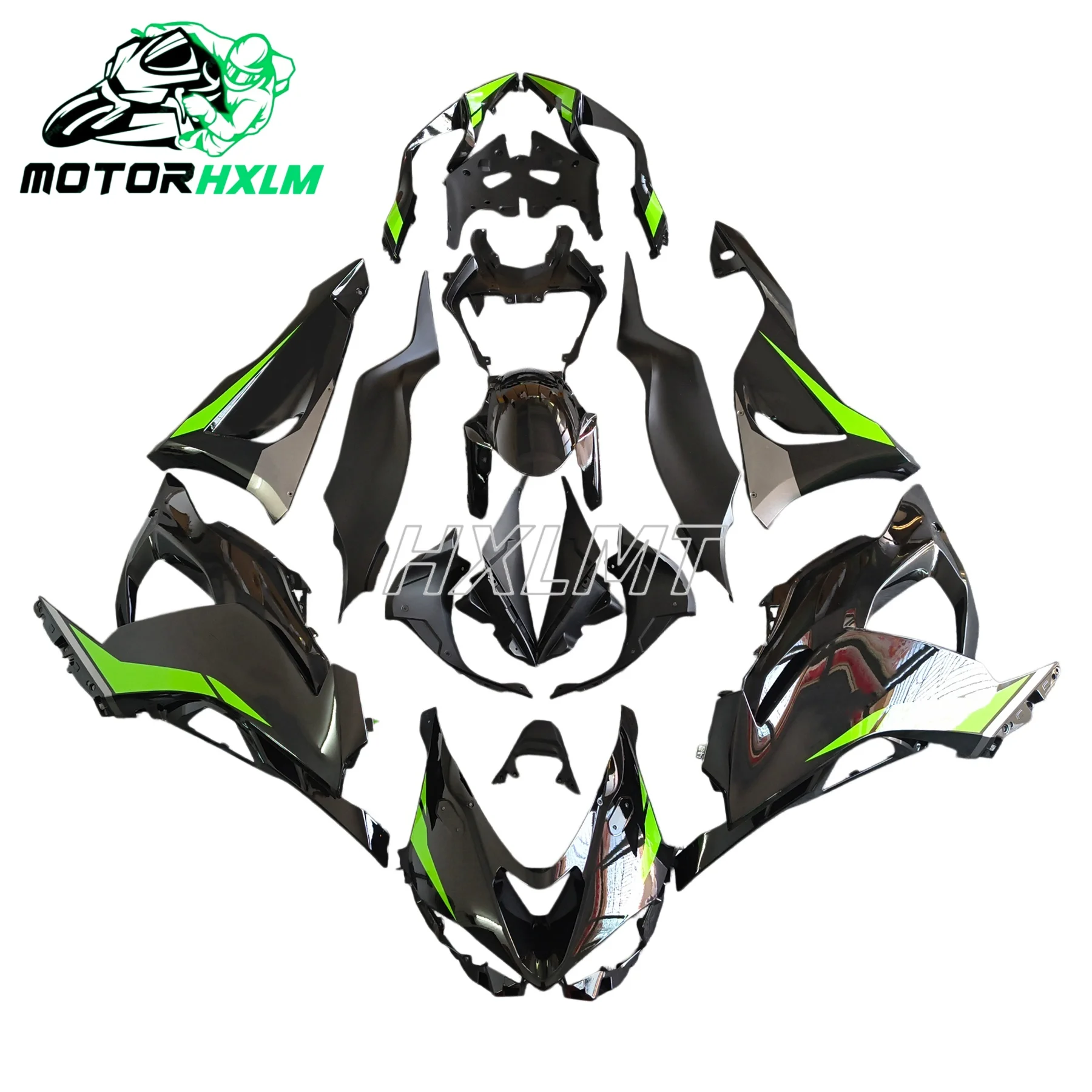 Painted ABS Full Fairing Kit Complete Bodywork Set For Kawasaki ZX6R 636 2024 2025 2026 Motorcycle Custom Color Fairings Cowling