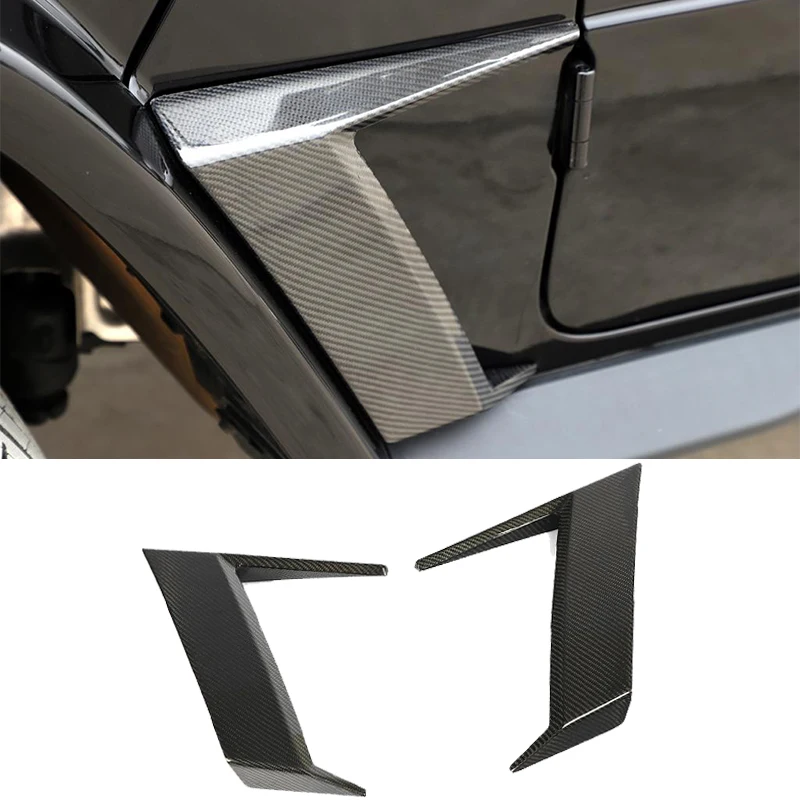 Carbon Fiber Car Air Vents Fins Splitters Canards For Mercedes-Benz G Class All Cars 2019 2020 Car Door Fins Canards Splitters