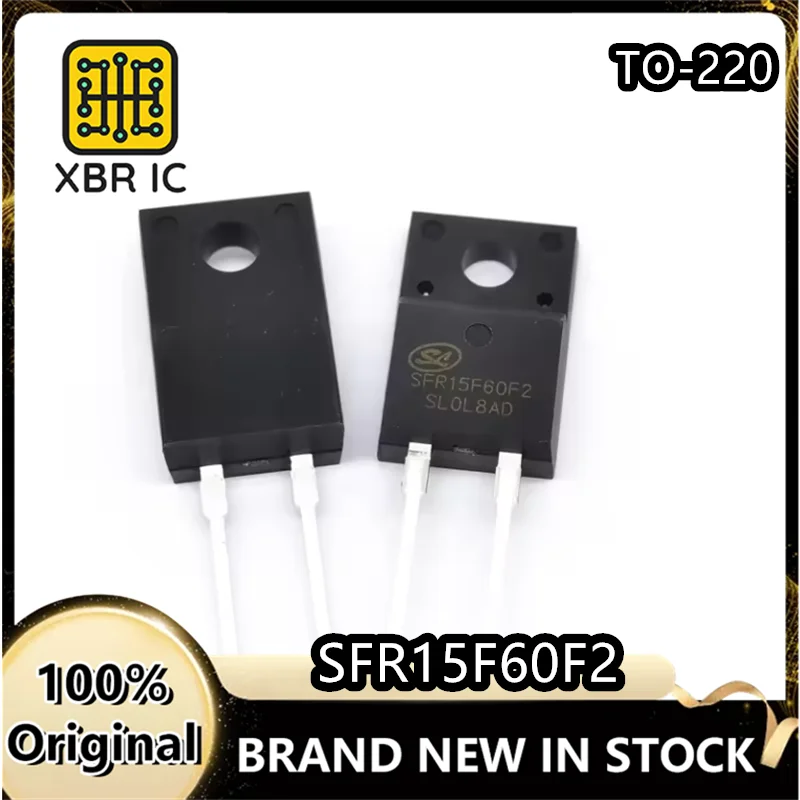 (20/50 pieces) SFR15F60F2 15A/600V TO-220F-2 two-pin fast recovery diode brand new original authentic spot fast delivery