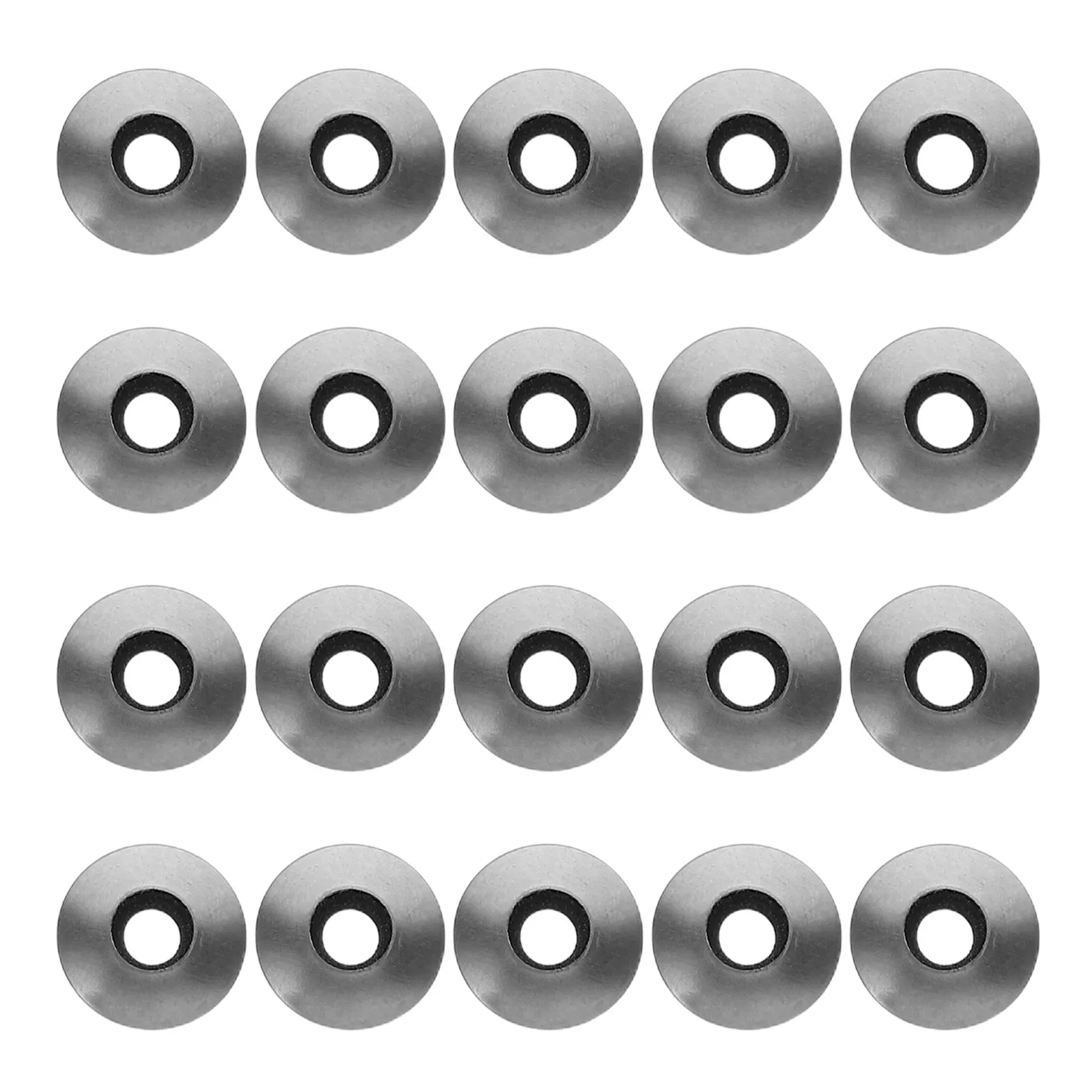 400Pcs M4.8x14 Stainless Steel EPDM Bonded Sealing Washer Anti Leak Non Slip Flat Gasket Vibration Resistant Bonded Washer