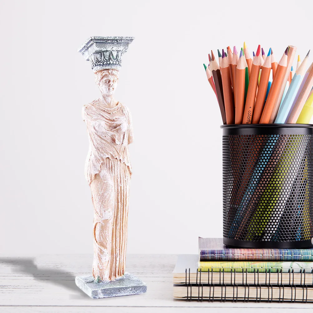 

2Pcs Resin Goddess Statue Fish Tank Ornament Aquarium Decor Unique Design Fresh Salt Water Safe Aquarium Supply