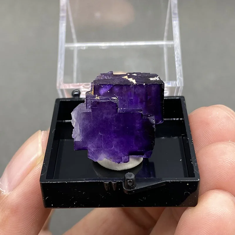 

100% натуральный Синьцзян матрица фиолетовый флюорит необработанный камень минеральный образец целебный кристалл коллекция драгоценных камней