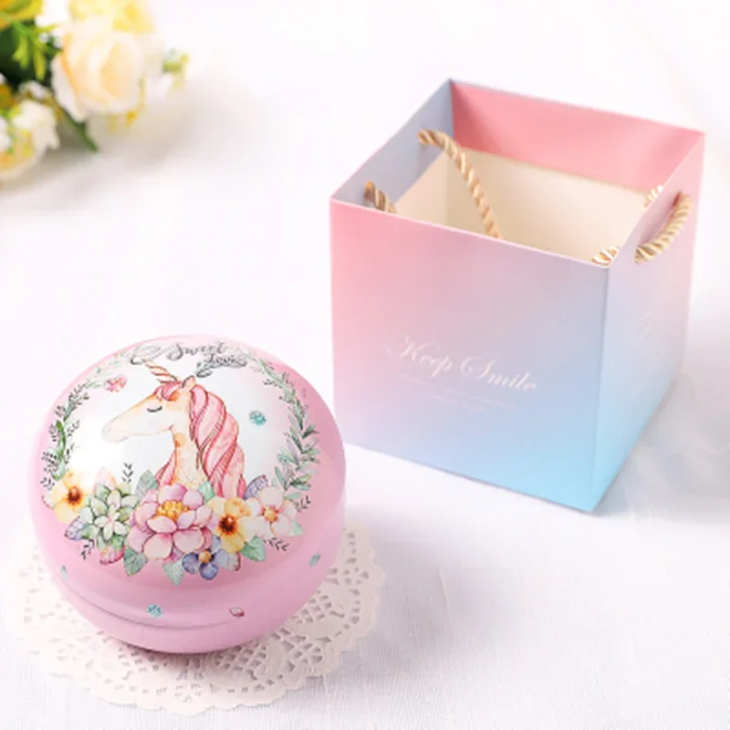 Tin Box Sealed Jar Packing Boxes With A Gift Bag Jewelry, Candy Small Storage Boxes Cans Coin Earrings, Headphones Gift Storage