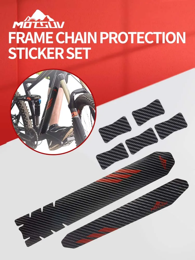 AliExpress VXM MOTSUV Road Bike Frame Anti Scratch Protector MTB Cycling Anti Slip Sticker Protection Frame Cover Protector Chain Guard Sticke
