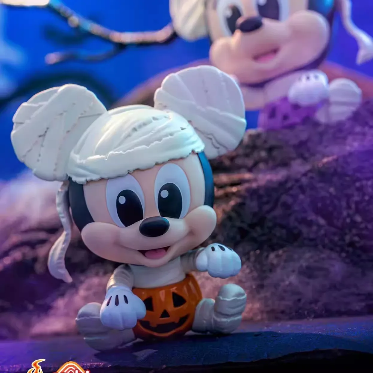 ألعاب ساخنة جديدة من سلسلة حفلات ديزني اليقطين للهالوين صندوق أعمى كوسبي شخصية أنيمي ميكي وميني دونالد داك هدايا الهالوين #3