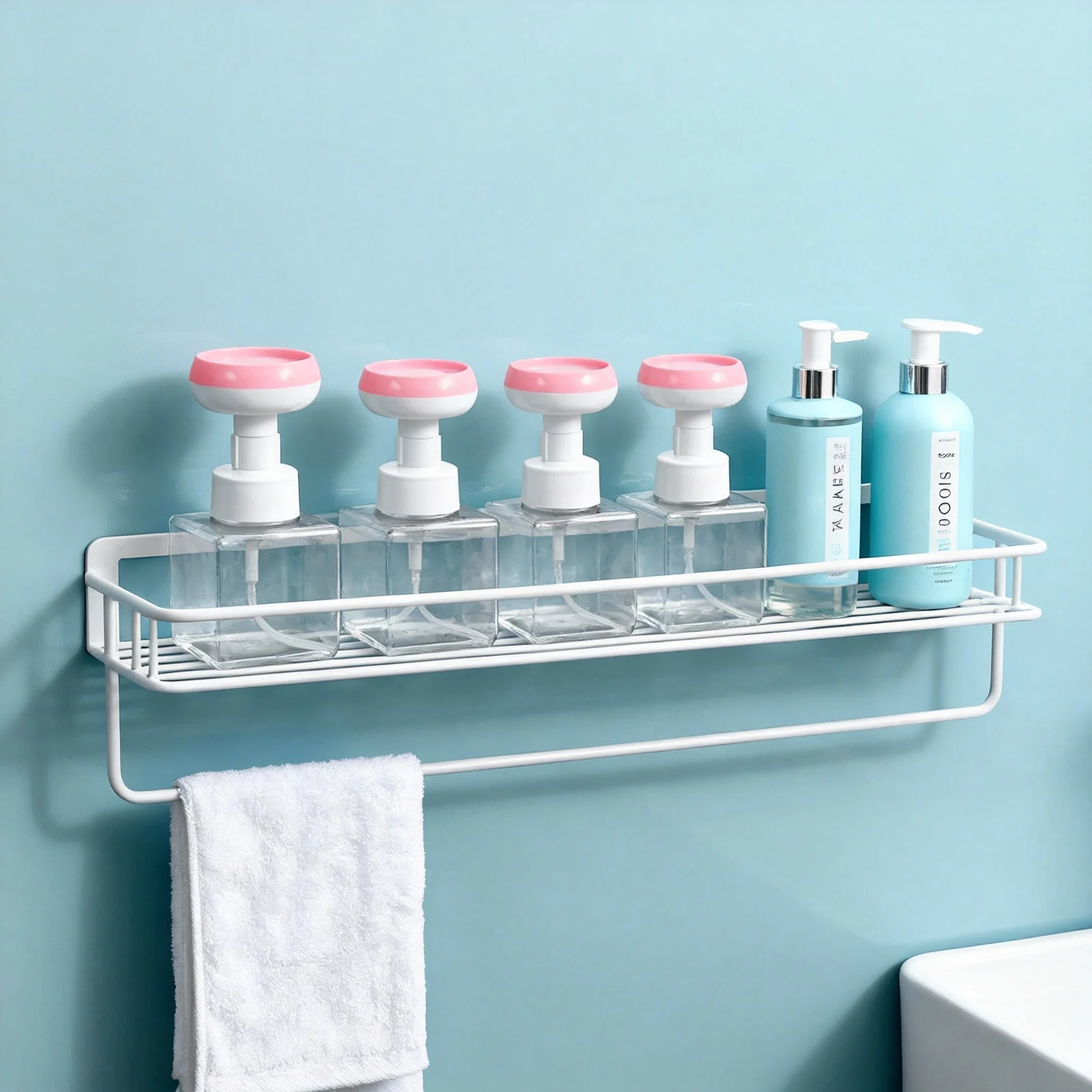 

Press-Type Foaming Bottle Empty Refillable Pump Dispenser For Liquid Soap Shampoo Body Wash Travel Size Lightweight Foam